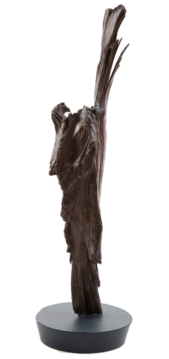 Skultpur aus extrem altem Holz